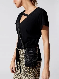 MZ WALLACE Micro Crosby Crossbody Bag