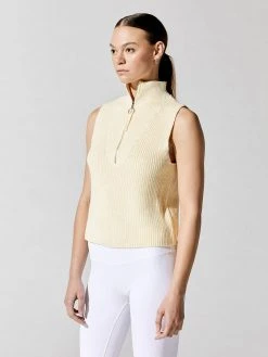 525 Sleeveless Half Zip