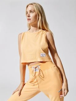 ADAM SELMAN SPORT Cropped Low Muscle Tee Shop By Activity