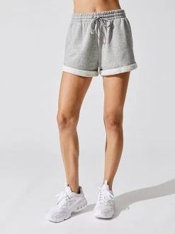 ADAM SELMAN SPORT Cuffed Cozy Sweatshort
