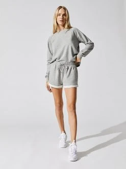 ADAM SELMAN SPORT Cuffed Cozy Sweatshort