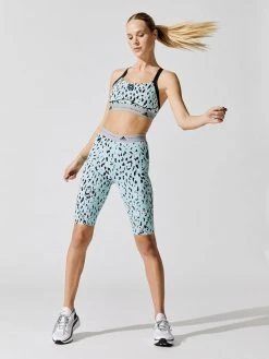 ADIDAS BY STELLA MCCARTNEY Truepurpose Training Cycling Tight Print New Bottoms