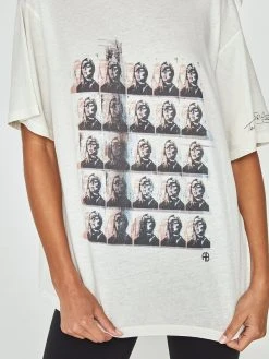 ANINE BING NEW Hudson Tee AB X To X BB Film