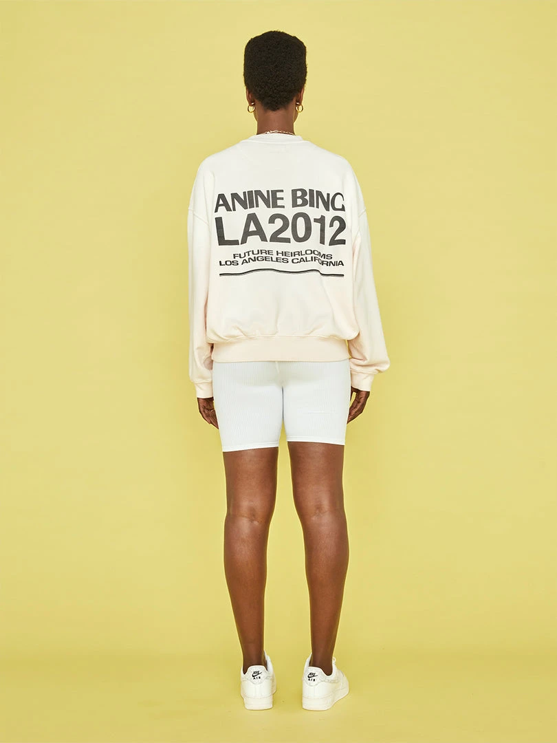 ANINE BING New Tops Jaci Sweatshirt Bing LA 7 ANINE BING New Tops Jaci Sweatshirt Bing LA