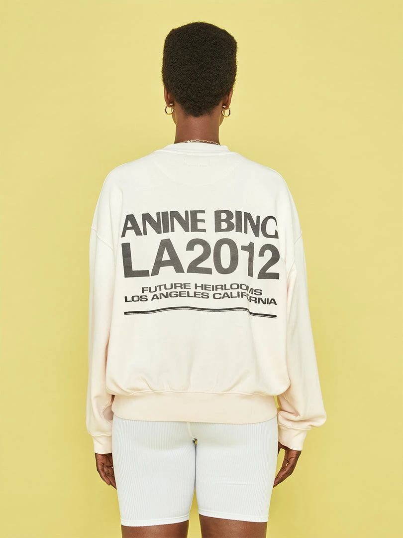 ANINE BING New Tops Jaci Sweatshirt Bing LA 2 ANINE BING New Tops Jaci Sweatshirt Bing LA
