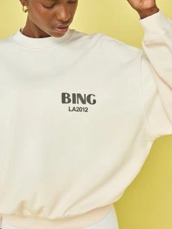 ANINE BING New Tops Jaci Sweatshirt Bing LA 9 ANINE BING New Tops Jaci Sweatshirt Bing LA