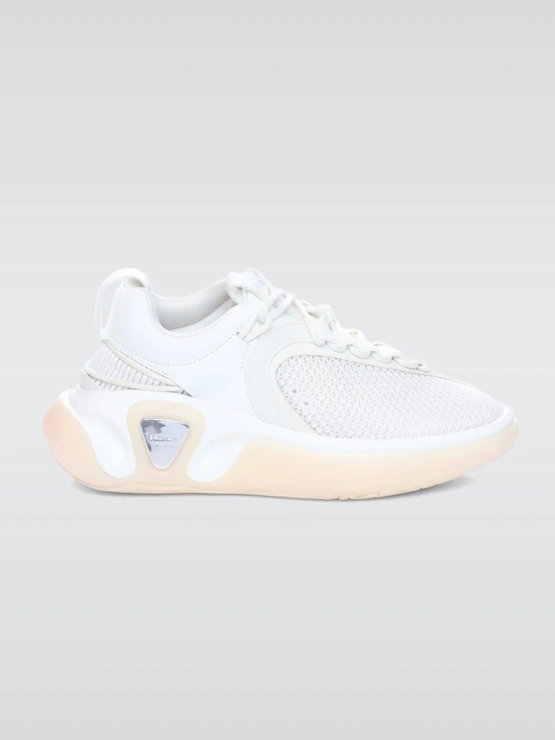 BALMAIN Sneaker B Runner-rubberized Calf & Mesh SHOES 1 BALMAIN Sneaker B Runner-rubberized Calf & Mesh SHOES