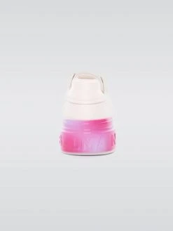 BALMAIN Violet Vision Sneaker B Court-calf & Fluo Rubber 7 BALMAIN Violet Vision Sneaker B Court-calf & Fluo Rubber