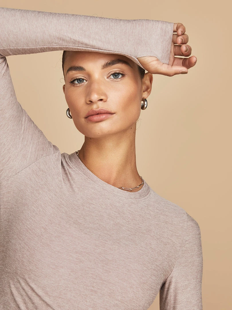 BEYOND YOGA New Tops Featherweight Peekaboo Pullover 6 BEYOND YOGA New Tops Featherweight Peekaboo Pullover