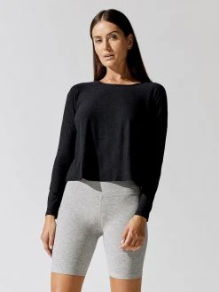 BEYOND YOGA Featherweight Morning Light Pullover