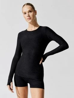 BEYOND YOGA New Tops Featherweight Classic Crew Pullover