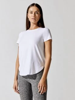 BEYOND YOGA Tops Featherweight On The Down Low Tee