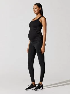 BEYOND YOGA Supplex Long Racerback Maternity Tank Tops