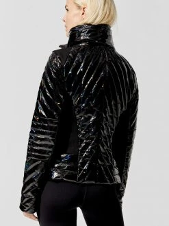 BLANC NOIR Jackets & Outerwear Holographic Motion Panel Puffer 21 BLANC NOIR Jackets & Outerwear Holographic Motion Panel Puffer