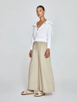 BROCHU WALKER Marlowe Cropped Henley New Tops 10 BROCHU WALKER Marlowe Cropped Henley New Tops