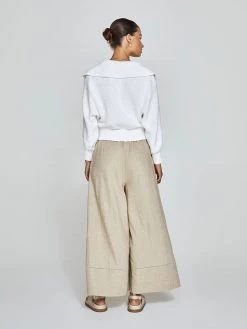 BROCHU WALKER Marlowe Cropped Henley New Tops 11 BROCHU WALKER Marlowe Cropped Henley New Tops