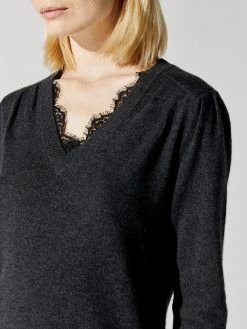 BROCHU WALKER Tops Marcella Lace Vee Looker 9 BROCHU WALKER Tops Marcella Lace Vee Looker