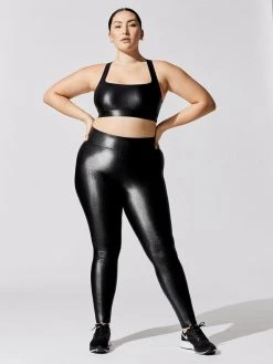 CARBON38 Regular Rise Full-length Legging In Crocodile Takara Shine Leggings 12 CARBON38 Regular Rise Full-length Legging In Crocodile Takara Shine Leggings