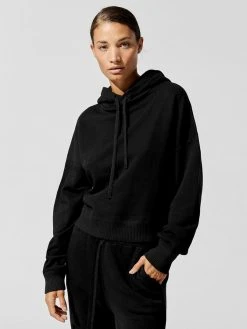 CARBON38 French Terry Hooded Sweatshirt