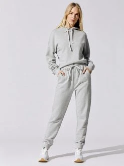 CARBON38 French Terry Hooded Sweatshirt