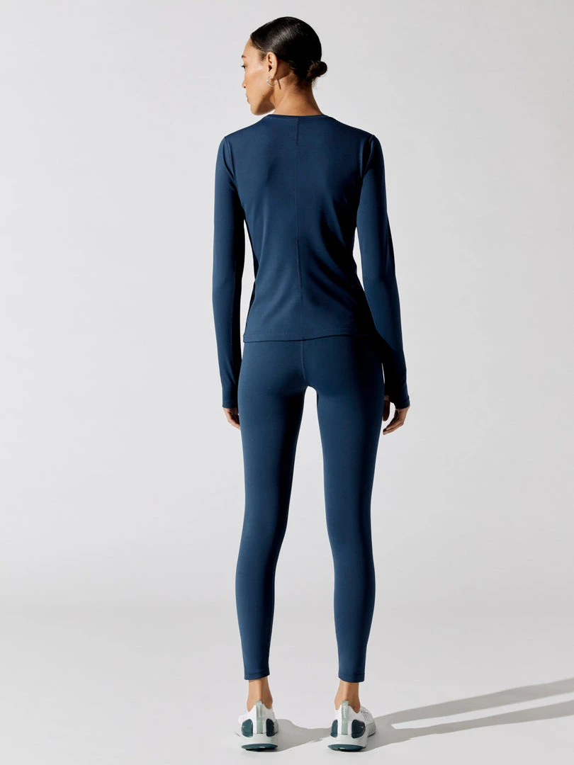 CARBON38 Tops Long Sleeve Top In Diamond Compression 10 CARBON38 Tops Long Sleeve Top In Diamond Compression