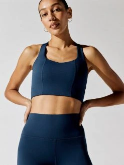 CARBON38 T Back Bra In Diamond Compression 47 CARBON38 T Back Bra In Diamond Compression