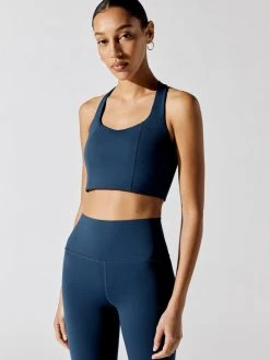 CARBON38 T Back Bra In Diamond Compression 45 CARBON38 T Back Bra In Diamond Compression