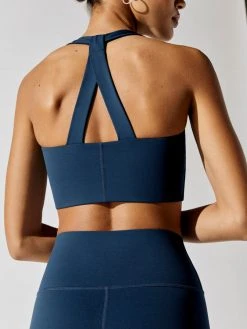 CARBON38 T Back Bra In Diamond Compression 46 CARBON38 T Back Bra In Diamond Compression