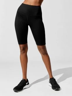 CARBON38 Bottoms Ribbed Biker Short 28 CARBON38 Bottoms Ribbed Biker Short