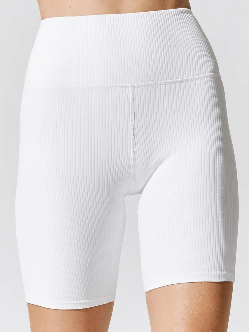 CARBON38 Bottoms Ribbed Biker Short 5 CARBON38 Bottoms Ribbed Biker Short