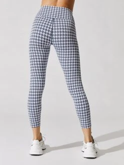 CARBON38 Leggings Houndstooth Jacquard 7/8 Legging 18 CARBON38 Leggings Houndstooth Jacquard 7/8 Legging