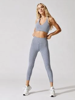 CARBON38 Leggings Houndstooth Jacquard 7/8 Legging 16 CARBON38 Leggings Houndstooth Jacquard 7/8 Legging