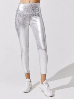 CARBON38 Leggings Crackle Foil 7/8 Legging