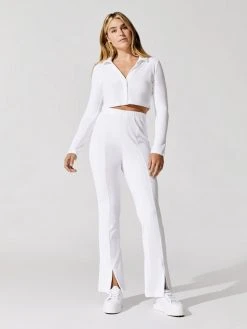 CARBON38 X ELEVEN BY VENUS WILLIAMS Shop By Activity Long Sleeve Snap Front Crop