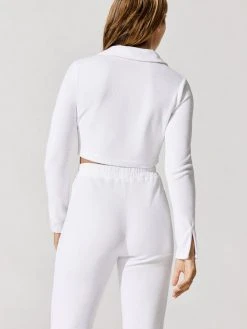 CARBON38 X ELEVEN BY VENUS WILLIAMS Shop By Activity Long Sleeve Snap Front Crop