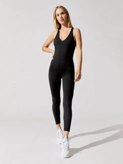CARBON38 Cut Out Back Jumpsuit