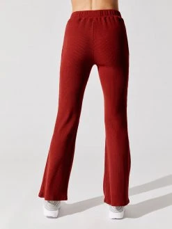 CARBON38 Brushed Ribbed Flare Pants Bottoms 12 CARBON38 Brushed Ribbed Flare Pants Bottoms