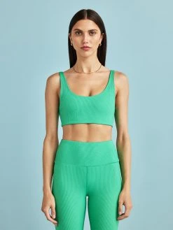 CARBON38 Ribbed Bra NEW