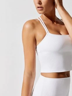 CARBON38 Tops Ribbed Cami Bra 63 CARBON38 Tops Ribbed Cami Bra