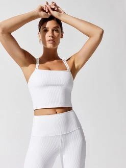 CARBON38 Tops Ribbed Cami Bra 62 CARBON38 Tops Ribbed Cami Bra