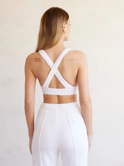 CARBON38 Sports Bras V-Neck Cross Back Bra 12 CARBON38 Sports Bras V-Neck Cross Back Bra