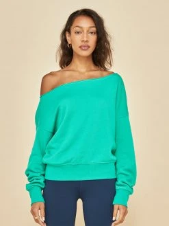 CARBON38 Off Shoulder Sweatshirt 8 CARBON38 Off Shoulder Sweatshirt