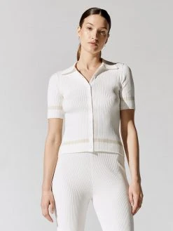 CARBON38 Sweater Polo