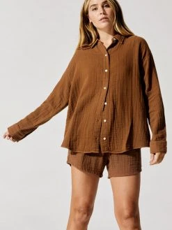 DONNI Bubble Shirt Tops