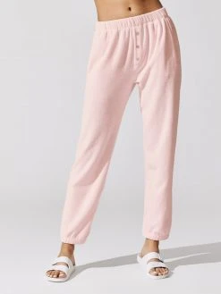 DONNI Terry Henley Sweatpant Bottoms