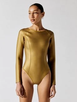 DOS GARDENIAS Nymph Long Sleeve Spring Surf Suit