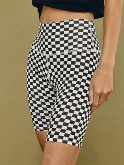 ELECTRIC & ROSE NEW Medano Biker - Checker