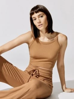 LESET Ali Scoop Neck Tank Sweaters & Knits