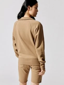 MARISSA WEBB Tops So Uptight Funnel Neck Zip Sweatshirt