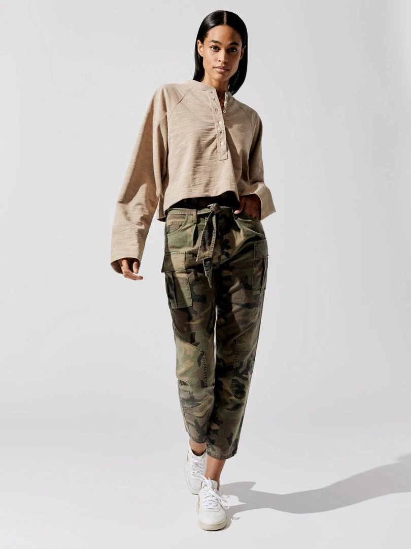 MARISSA WEBB Tops So Uptight Lightweight Plunge Henley 3 MARISSA WEBB Tops So Uptight Lightweight Plunge Henley